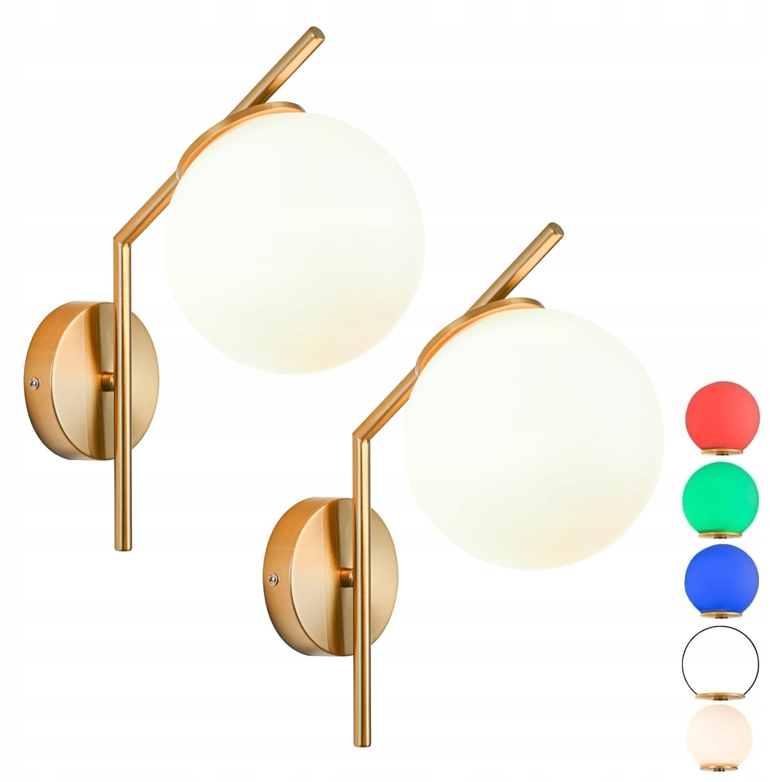 Nástenné Svietidlá na batérie, nastaviteľné Rgb, s diaľkovým ovládaním, nabíjateľné, 2 kusy