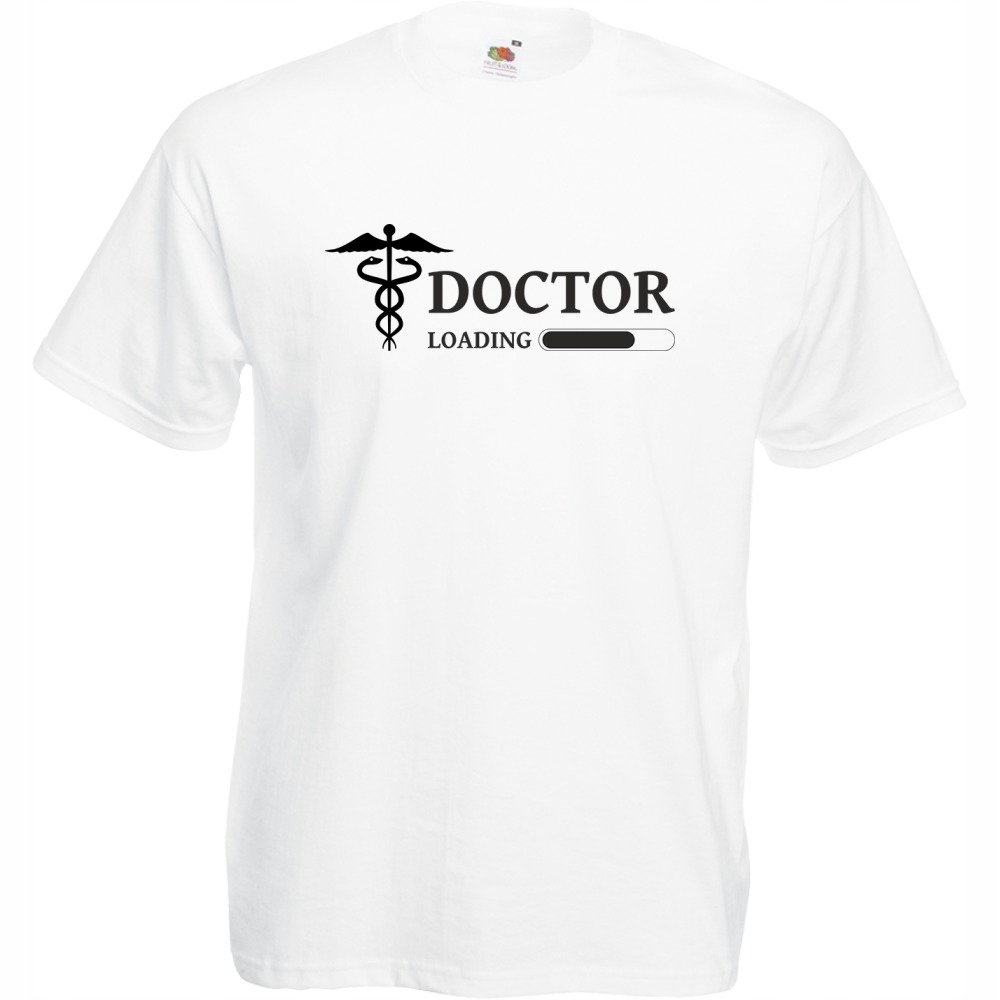 

Koszulka student lekarz medycyna M biała