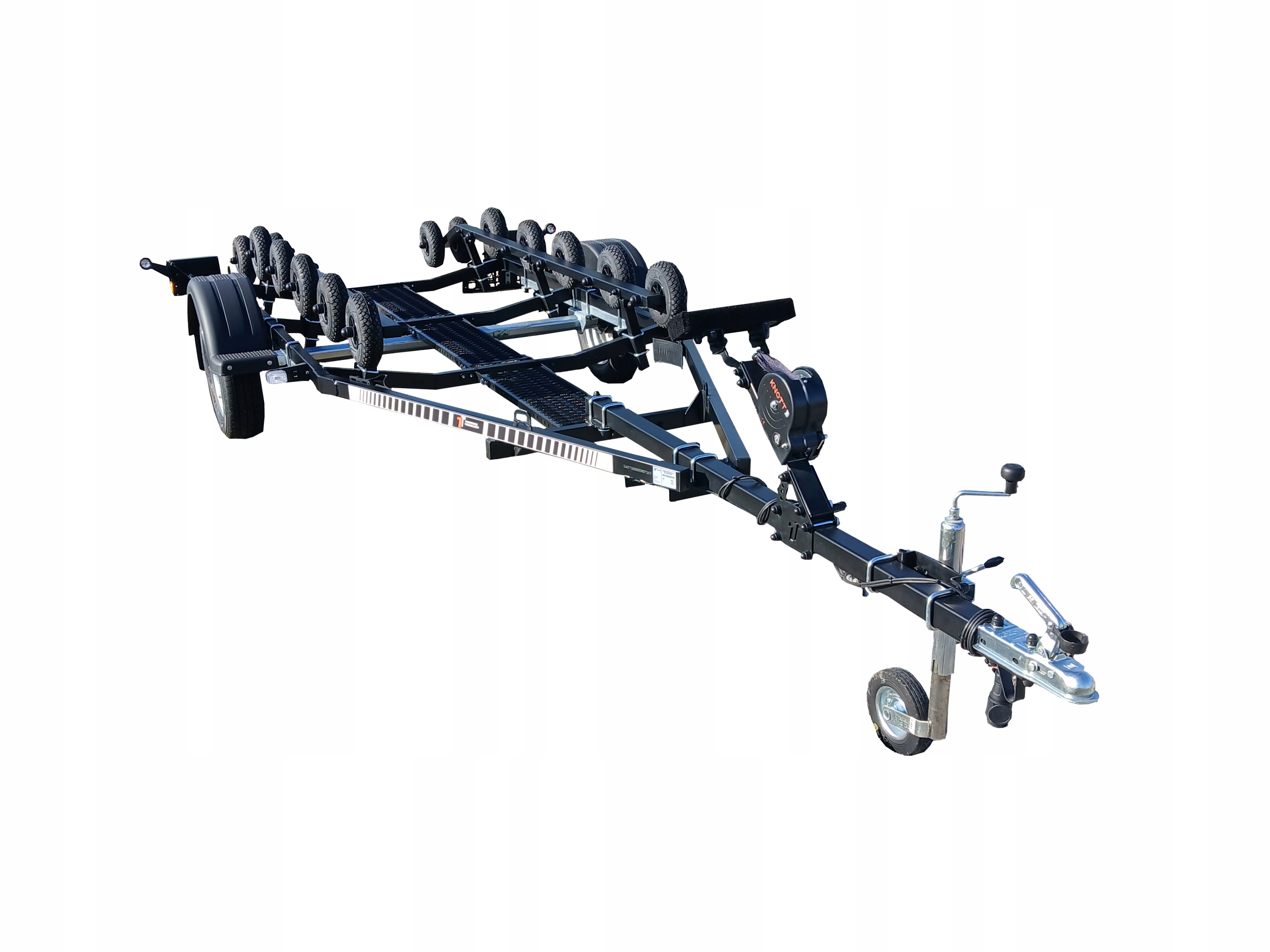 Przyczepka przyczepa naczepa podłodziowa Thomas Trailers 750 do pontonu Pvc