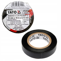 

Taśma Elektroizolacyjna Czarna 12mm*10mm*0,13mm