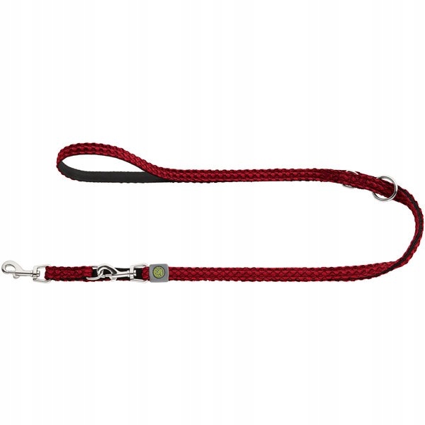 

Smycz Hunter Hilo przepinana 2,5/200 cm - bordo