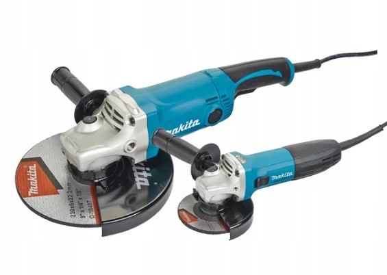 Zestaw Dwóch Szlifierek GA9050 GA5030R Makita DK0057