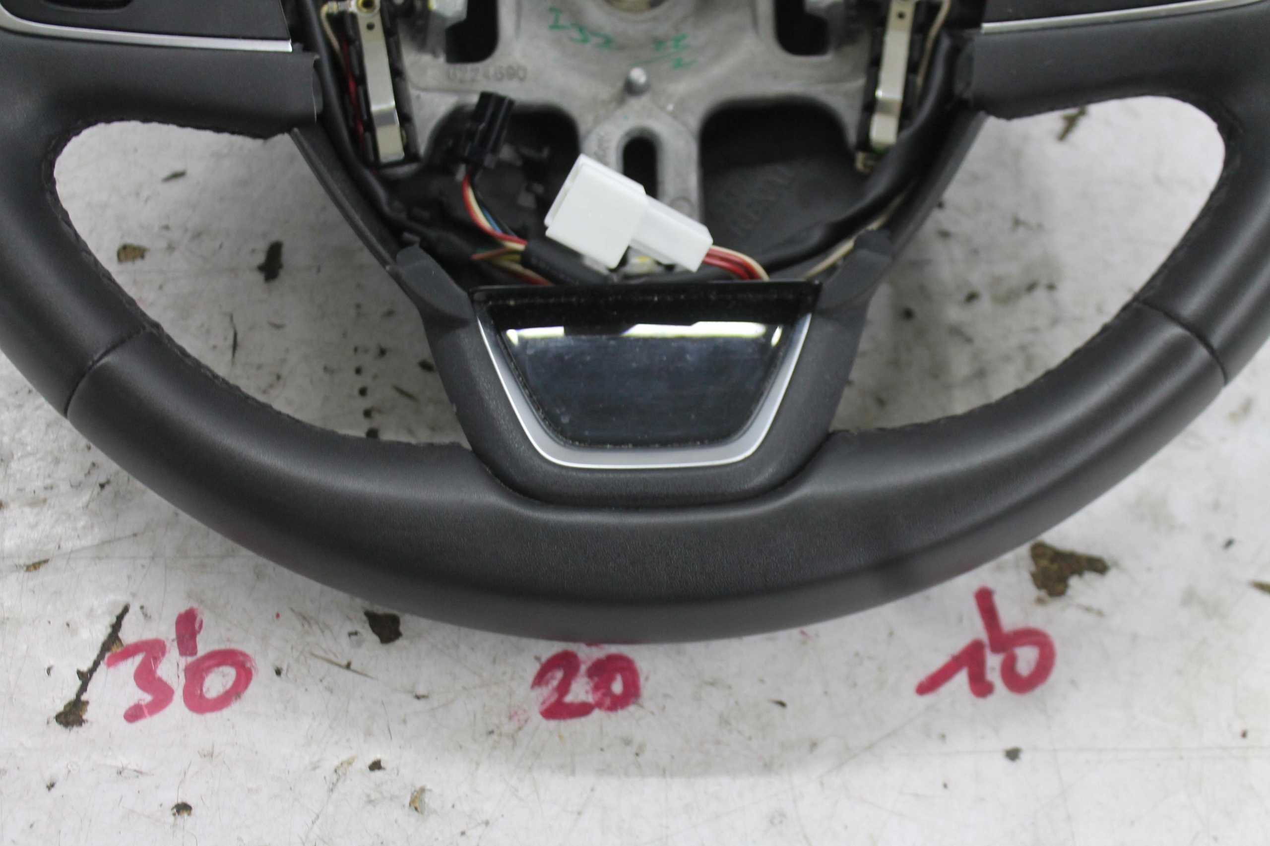 steering wheel, leather black MULTI RENAULT CAPTUR LIFT 17-19