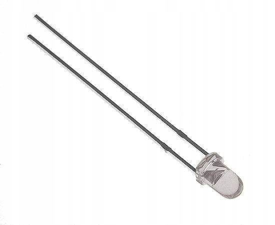 

10szt. Dioda Led 3mm Biała Przezroczysta
