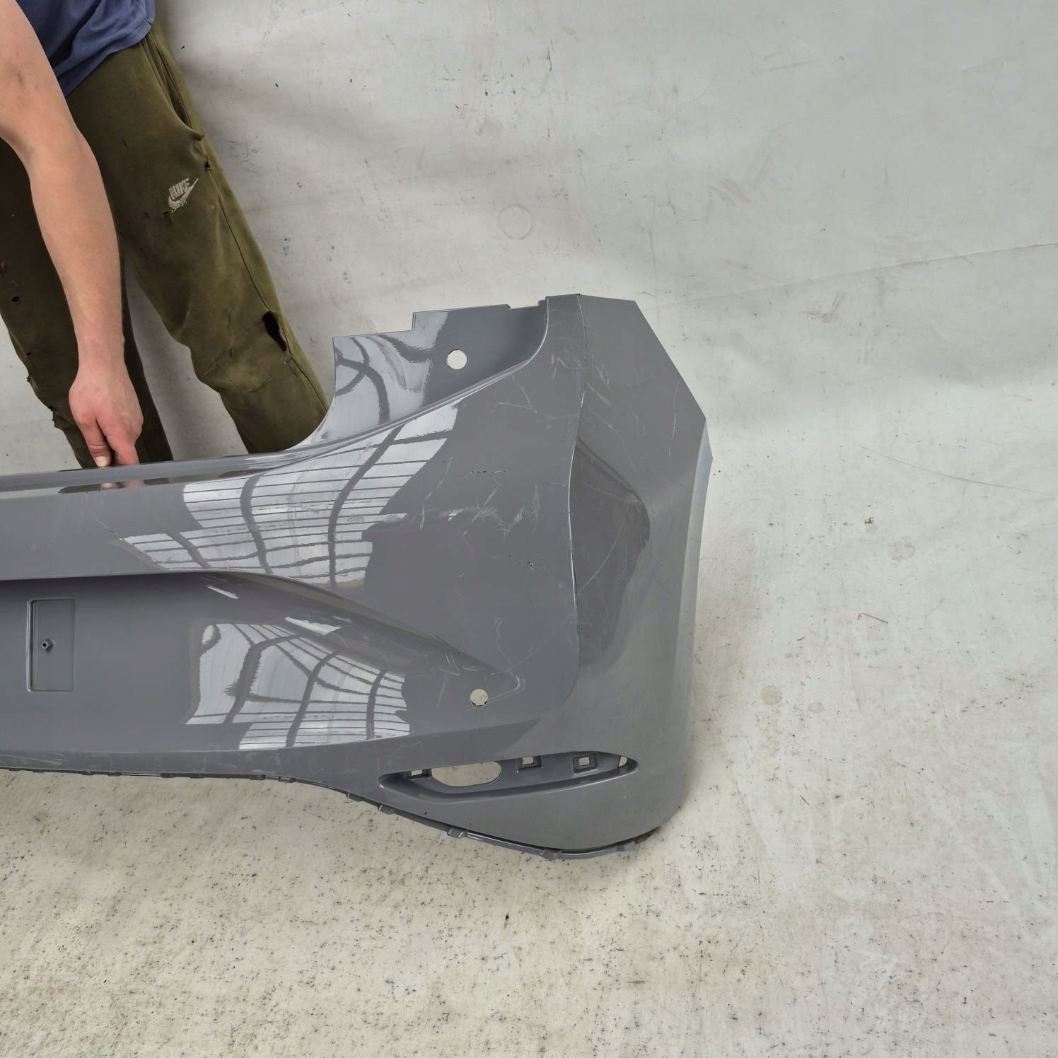 VW ID 3 ID.3 19- bumper rear part rear PDC 10A807421