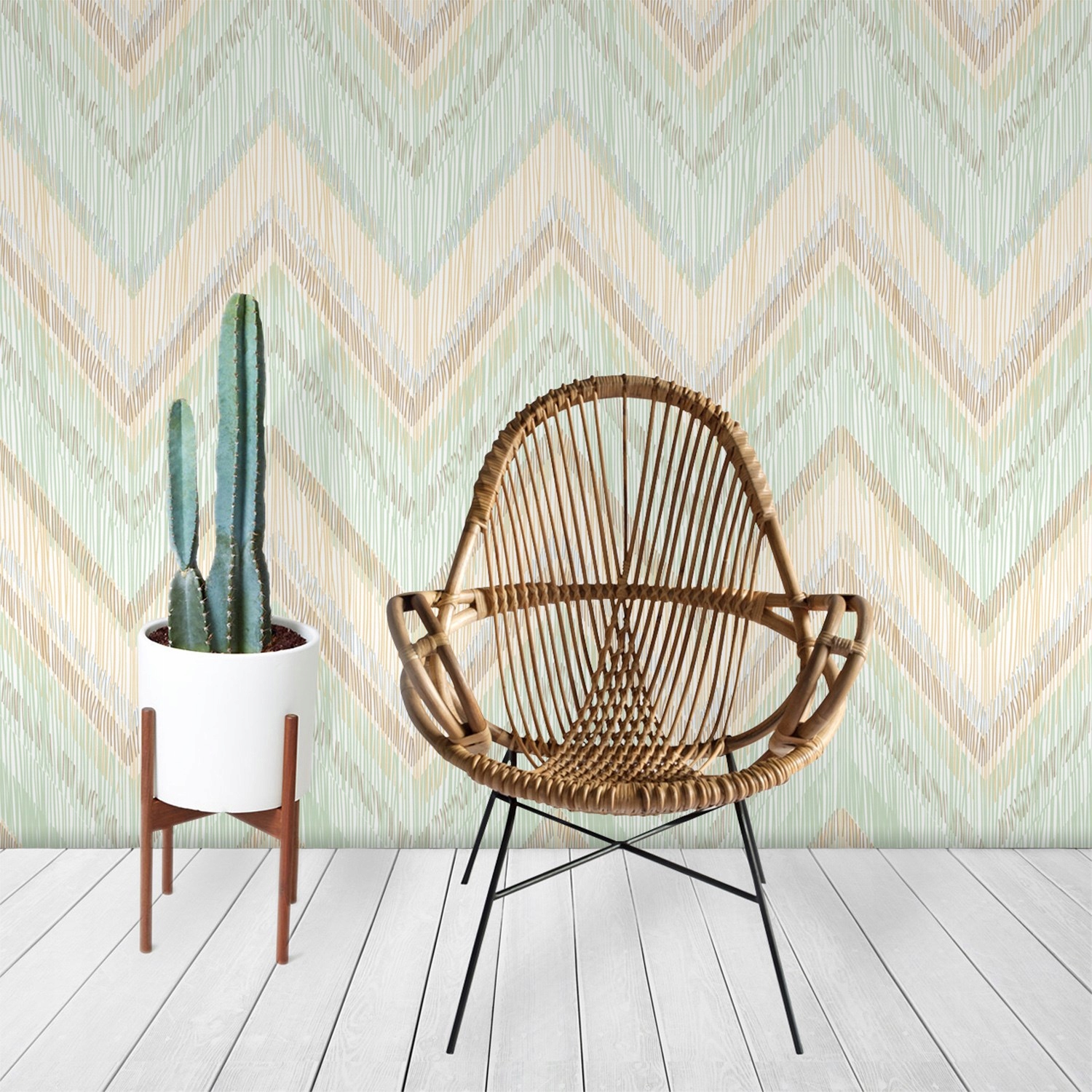 

Fototapeta na flizelinie Kolorowy zig zag 254x184