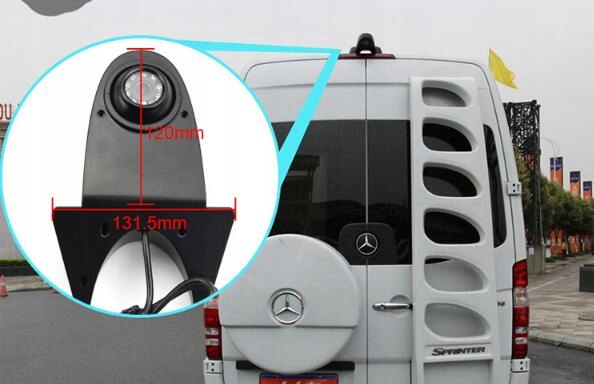 BEZPRZEWODOWY ZESTAW Monitor 5 KAMERA BUS KAMPER System transmisji obrazu PAL