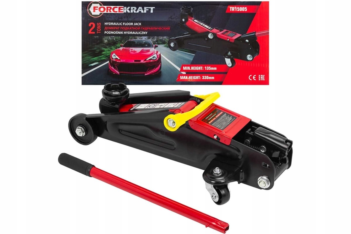 Hever do auta Žába 2 Tony 135-330 mm zvedák Forcekraft