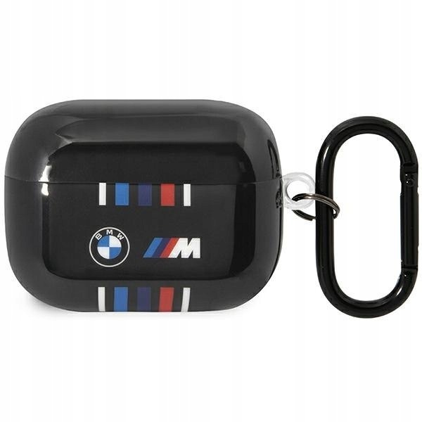 Bmw BMAP22SWTK AirPods Pro coverczarny/black Multiple Colored Lines