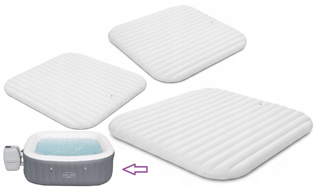 Krycí nafukovací polštář Lay-Z-Spa Madeira 180x180 cm