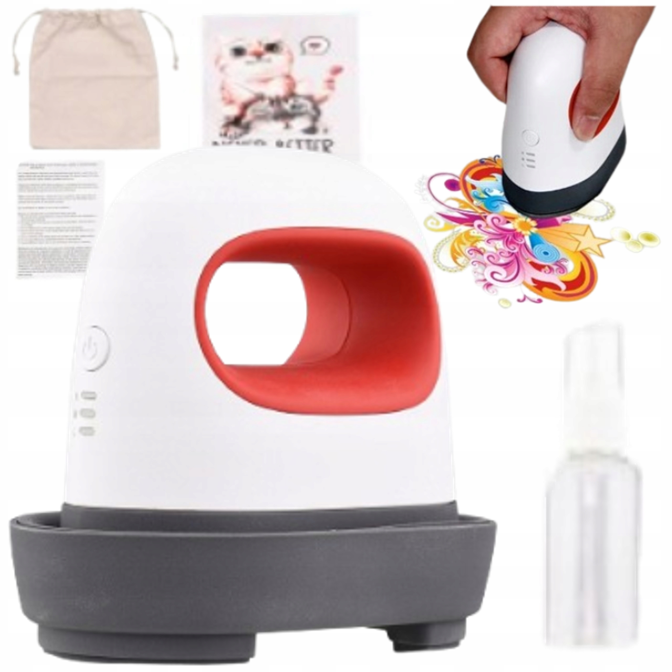 Mini Žehlička Termální lis na lisovací trička Termotransferová Rychlá