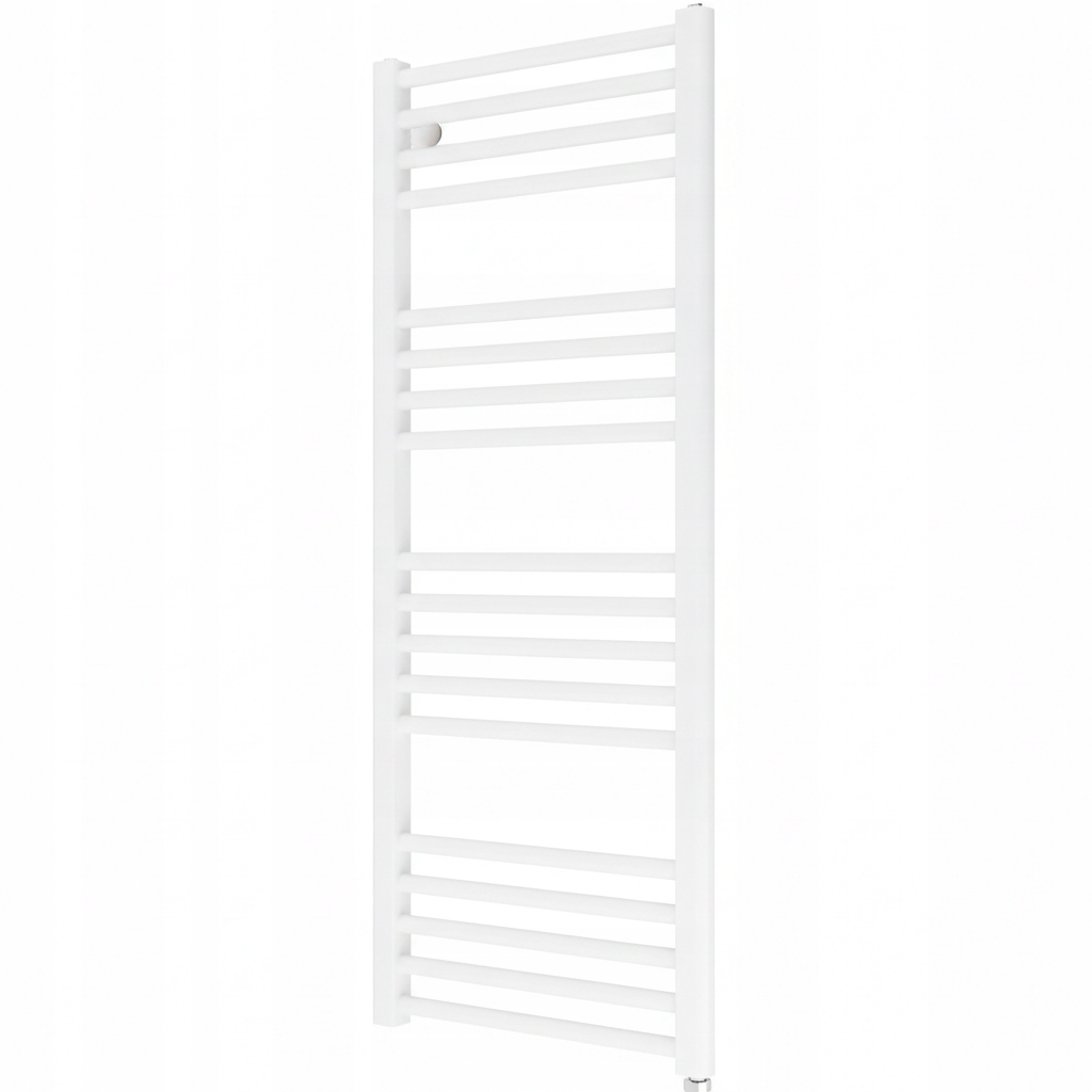Koupelnový radiátor Luxrad Max 120x50 bílý 538 W, profil žebříku D