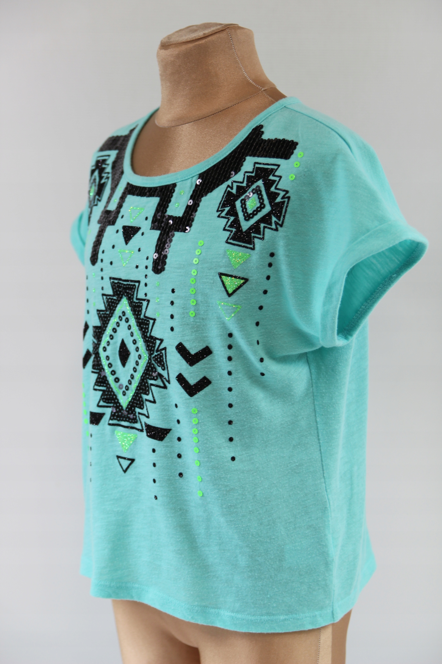 Bluzka z cekinami JUSTICE r 164 Marka Inna marka