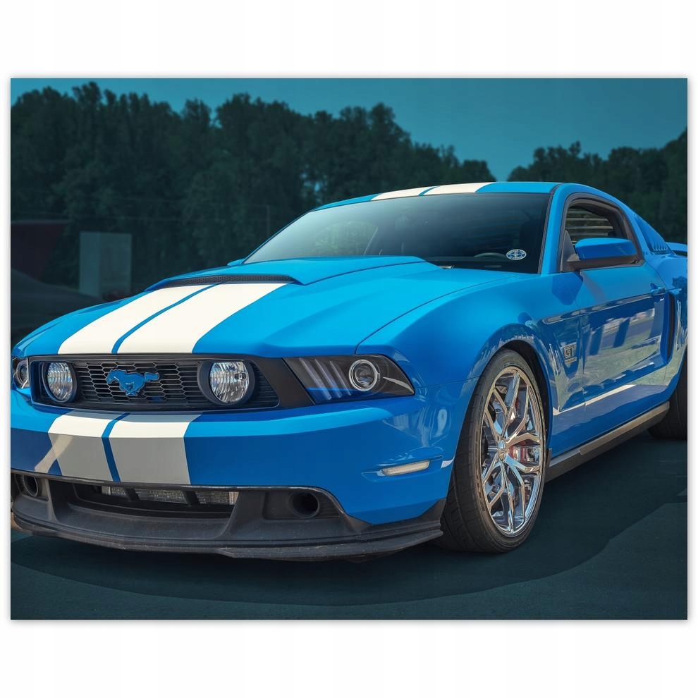 

Plakat 50x40 Mustang Gt Supercharged