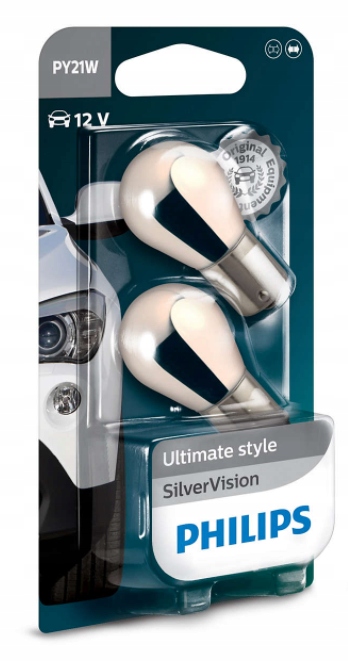 

Philips Silvervision PY21W 21W 12496SVB2 2SZT
