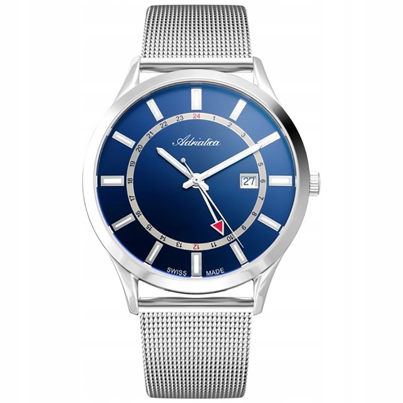 Pánské Hodinky Adriatica A8289.5115Q stříbrné