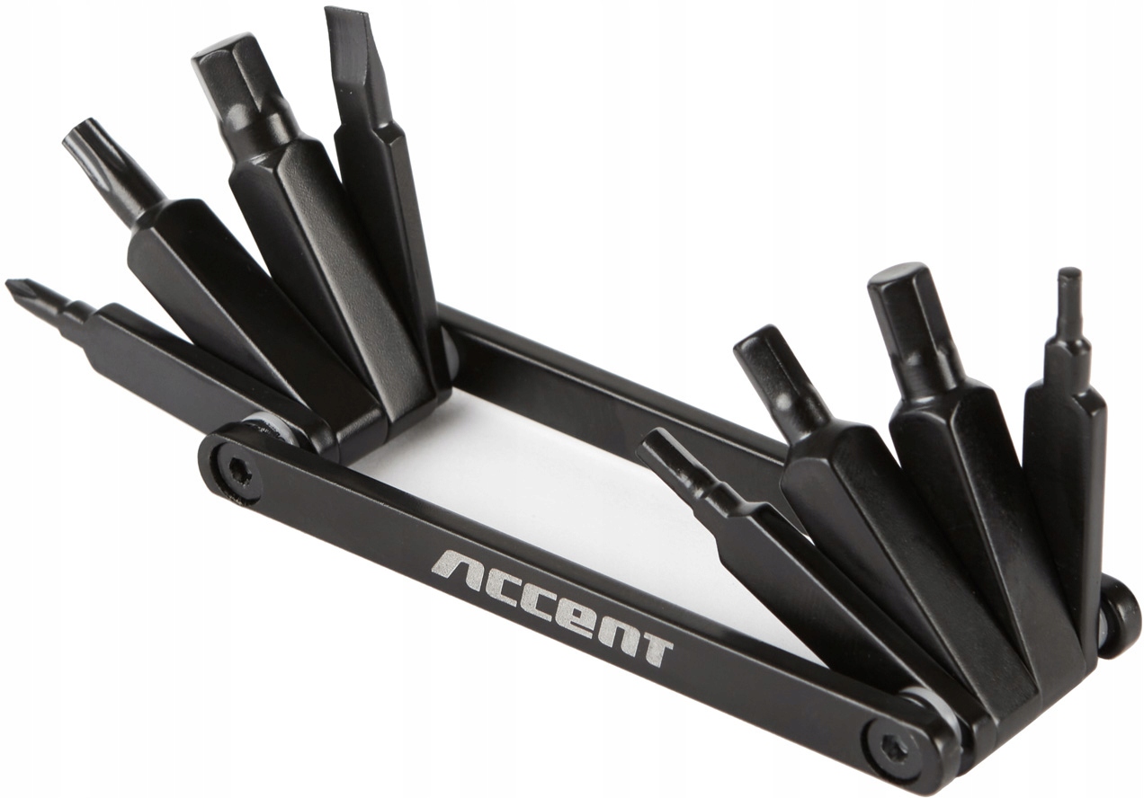 Klucze Rowerowe Imbusy Scyzoryk Multitool Accent Nero-8