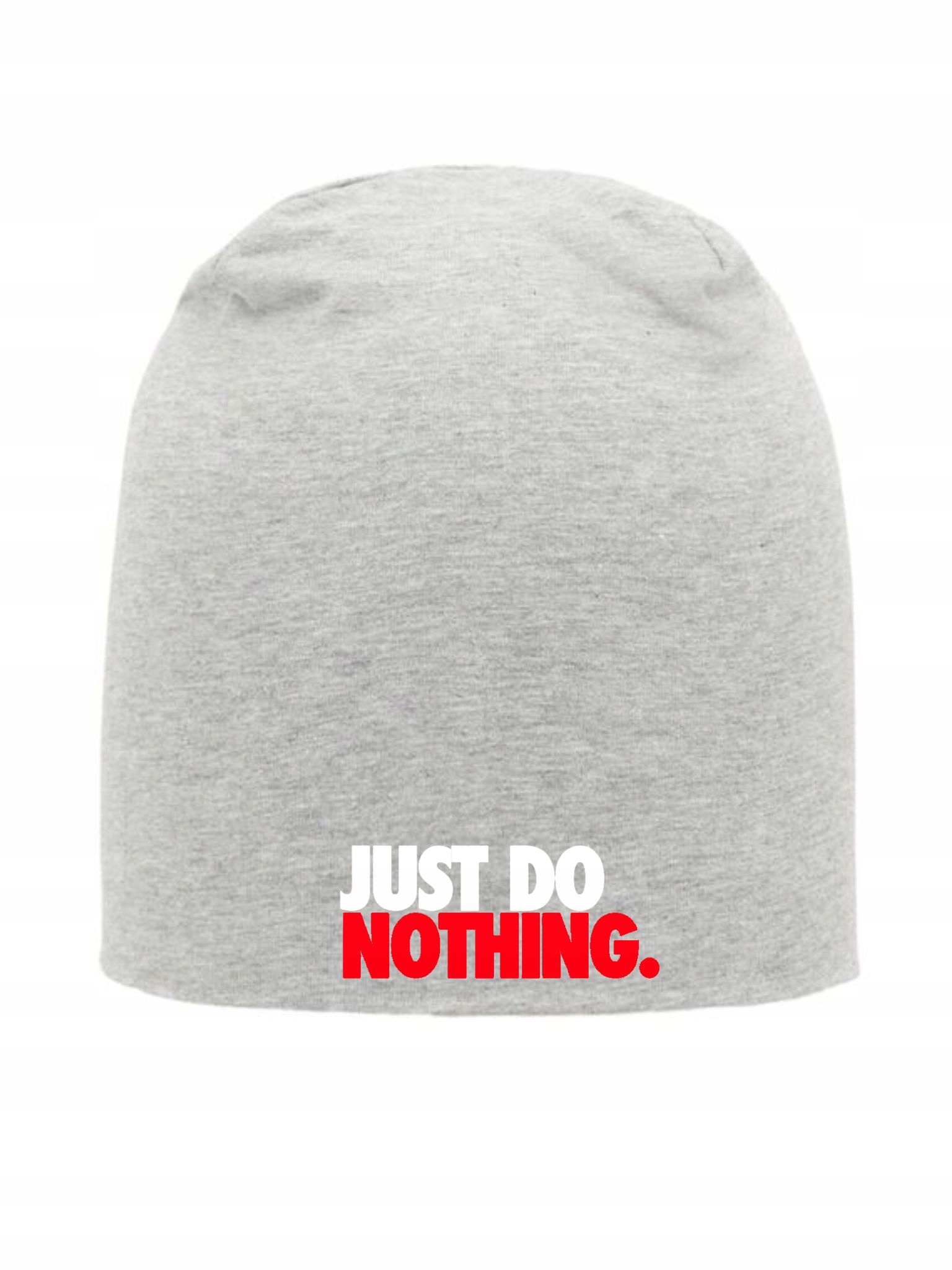

Czapka Szara Oversize Smerfetka Just Do Nothing