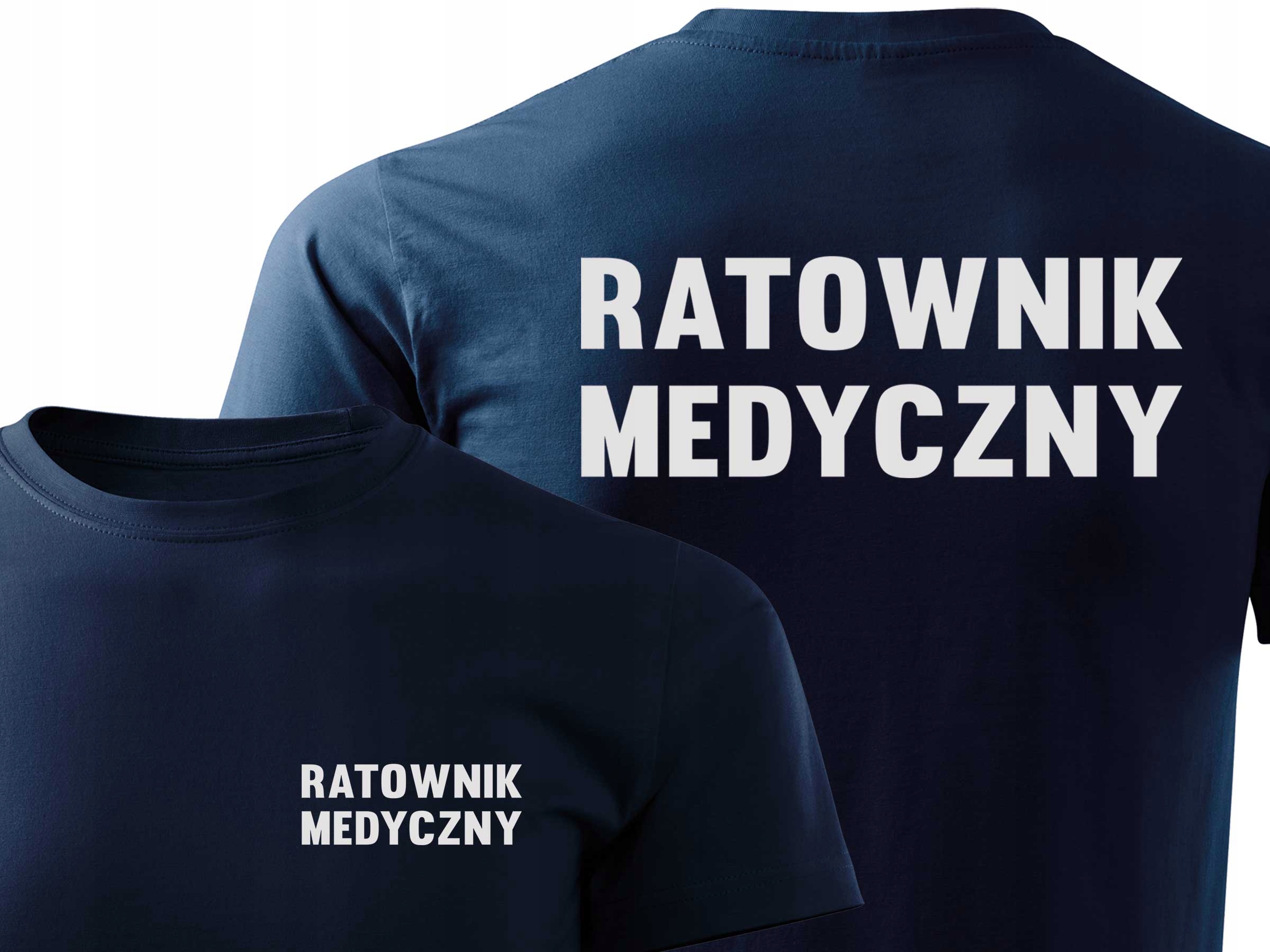 

Koszulka odblaskowa granatowa Ratownik Medyczny