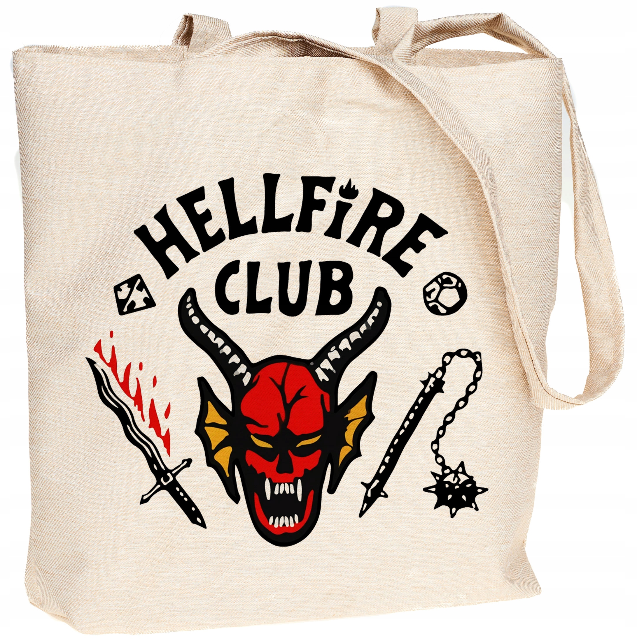 

Lniana Torba Hellfire Club Stranger Things Y4