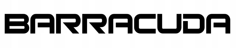 

Naklejka Barracuda 2,6 X 29 CM