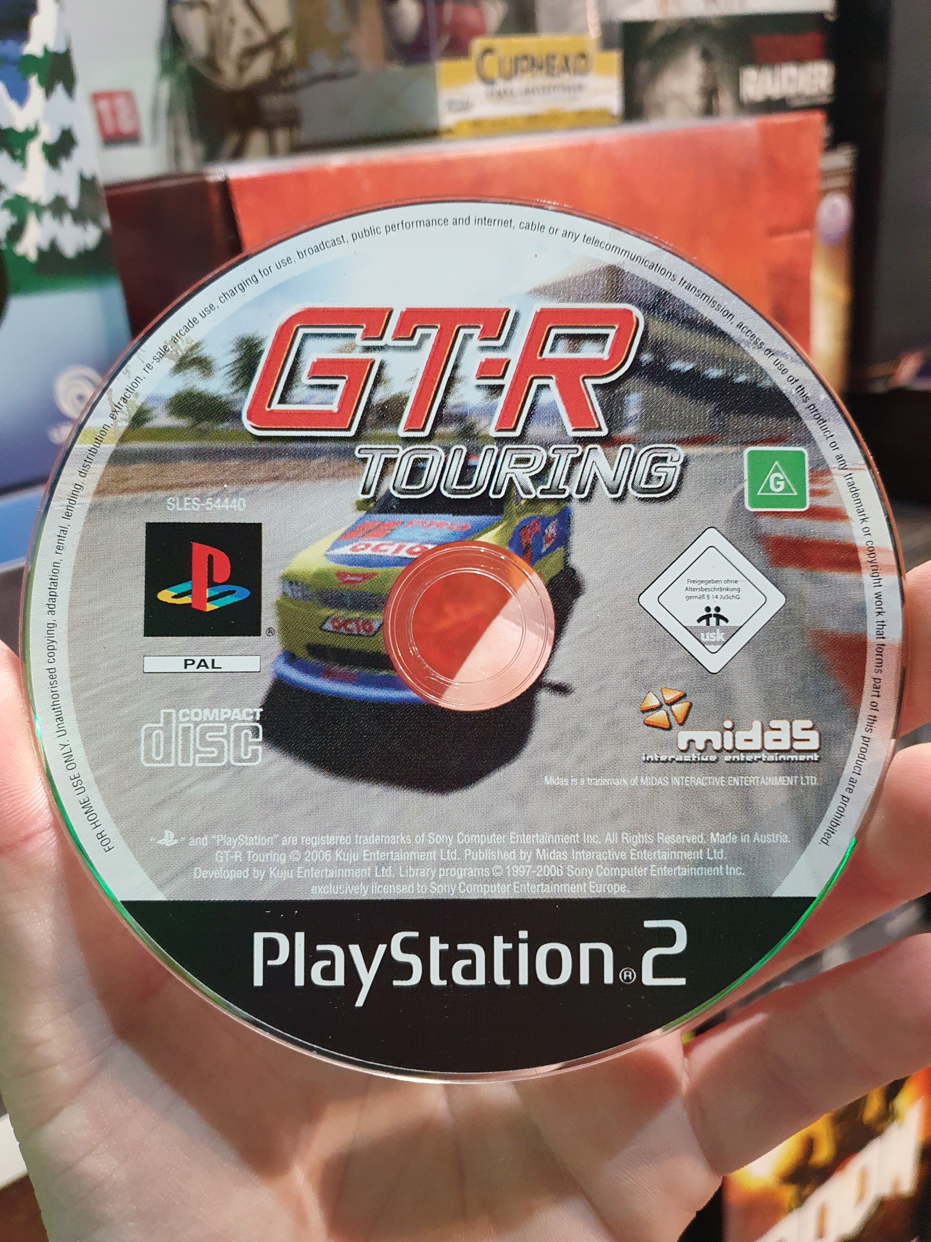 GT-R TOURING PS2 SAMA PŁYTA Platforma Sony PlayStation 2 (PS2)