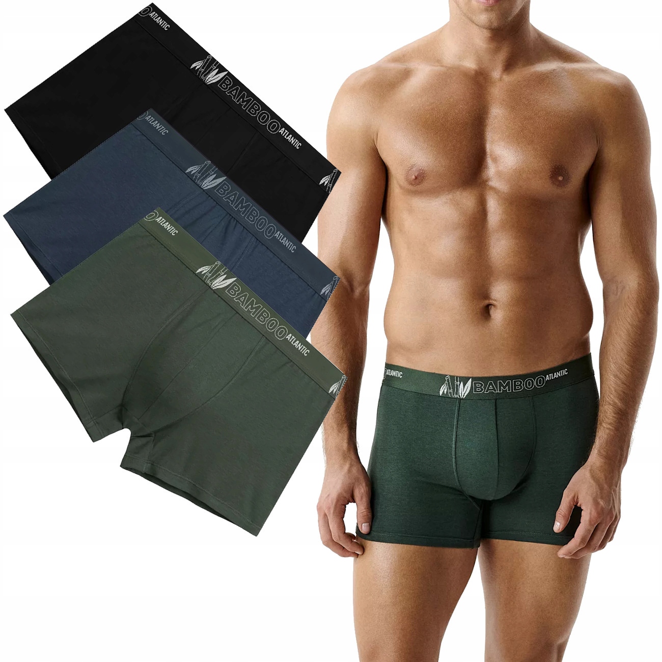Pánské Boxerky Atlantic 3MH231/ZIE/CZA/GRAC/M
