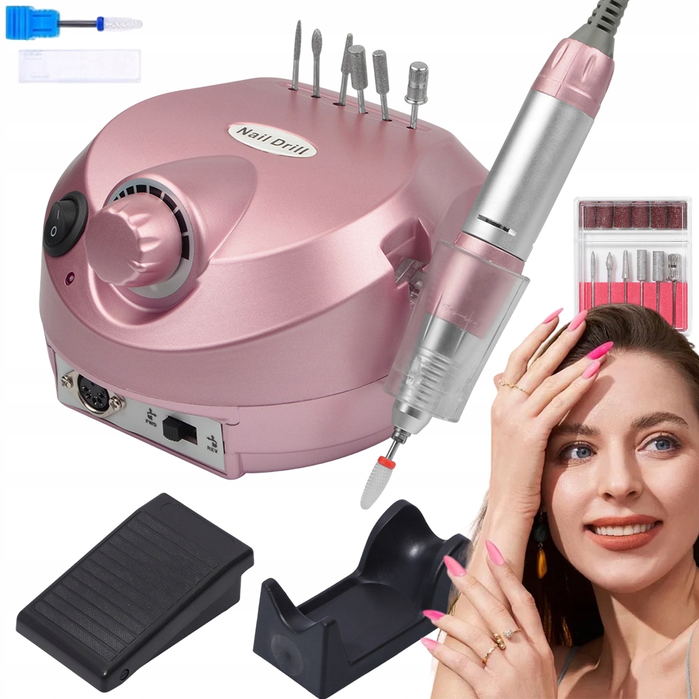 Bruska Na Nehty 65W Systém Twist Lock Motor 45000 Rpm Ergonomie