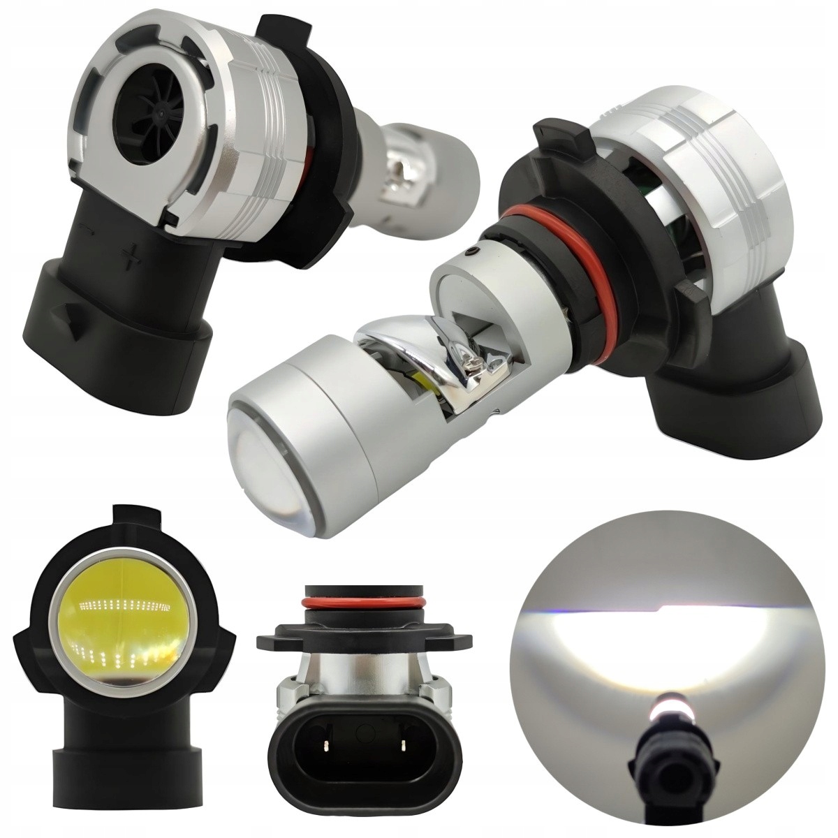 HB3 Led 12-24V Canbus pro lampy Usa, uzavírací čára, neměňte lampu 2 ks