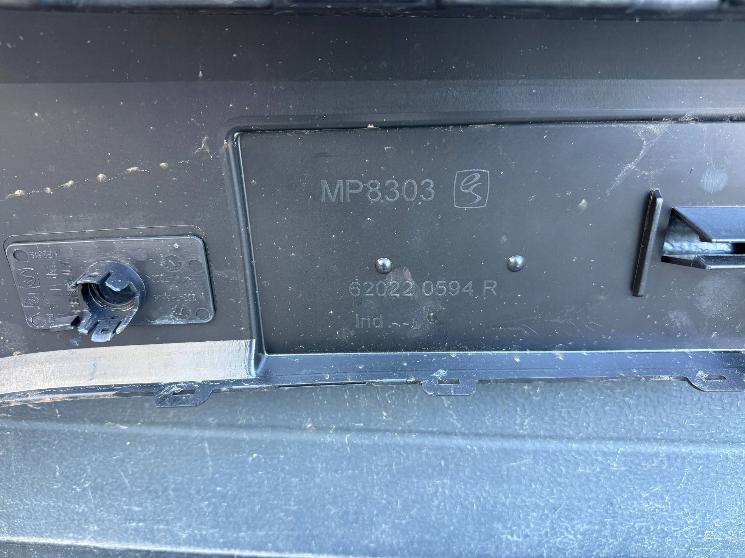 Renault Kango 3 III 21- bumper front front