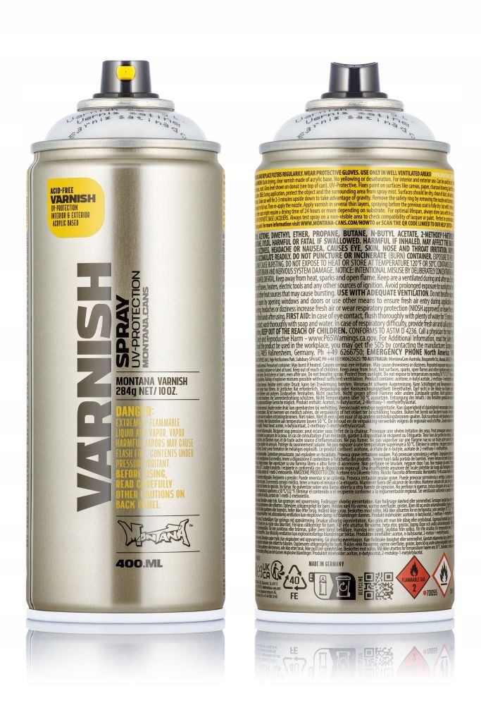 Farba Montana Varnish Lakier Bezbarwny Półmat 400ML Werniks Satyna