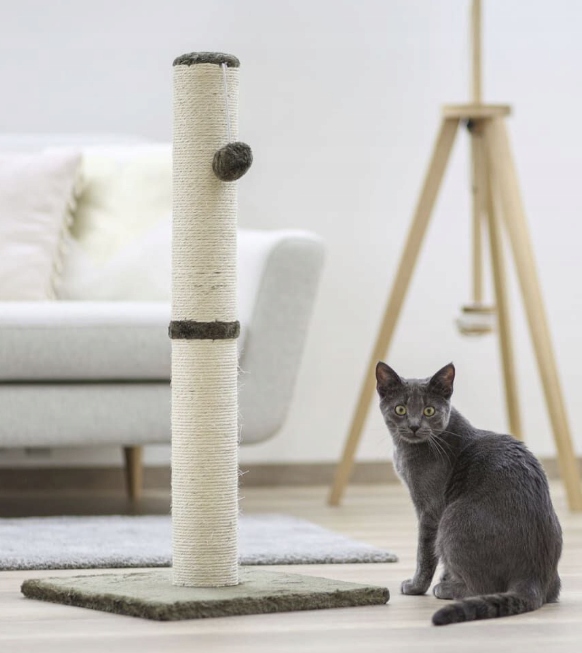 KERBL Kolumna Słupek Drzewko Drapak Dla Kota 78CM — miniatura 4
