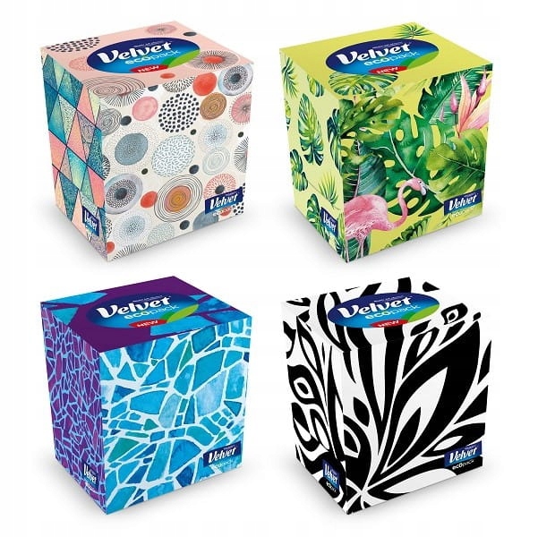 

Velvet Chusteczki higieniczne Cube Style 60szt