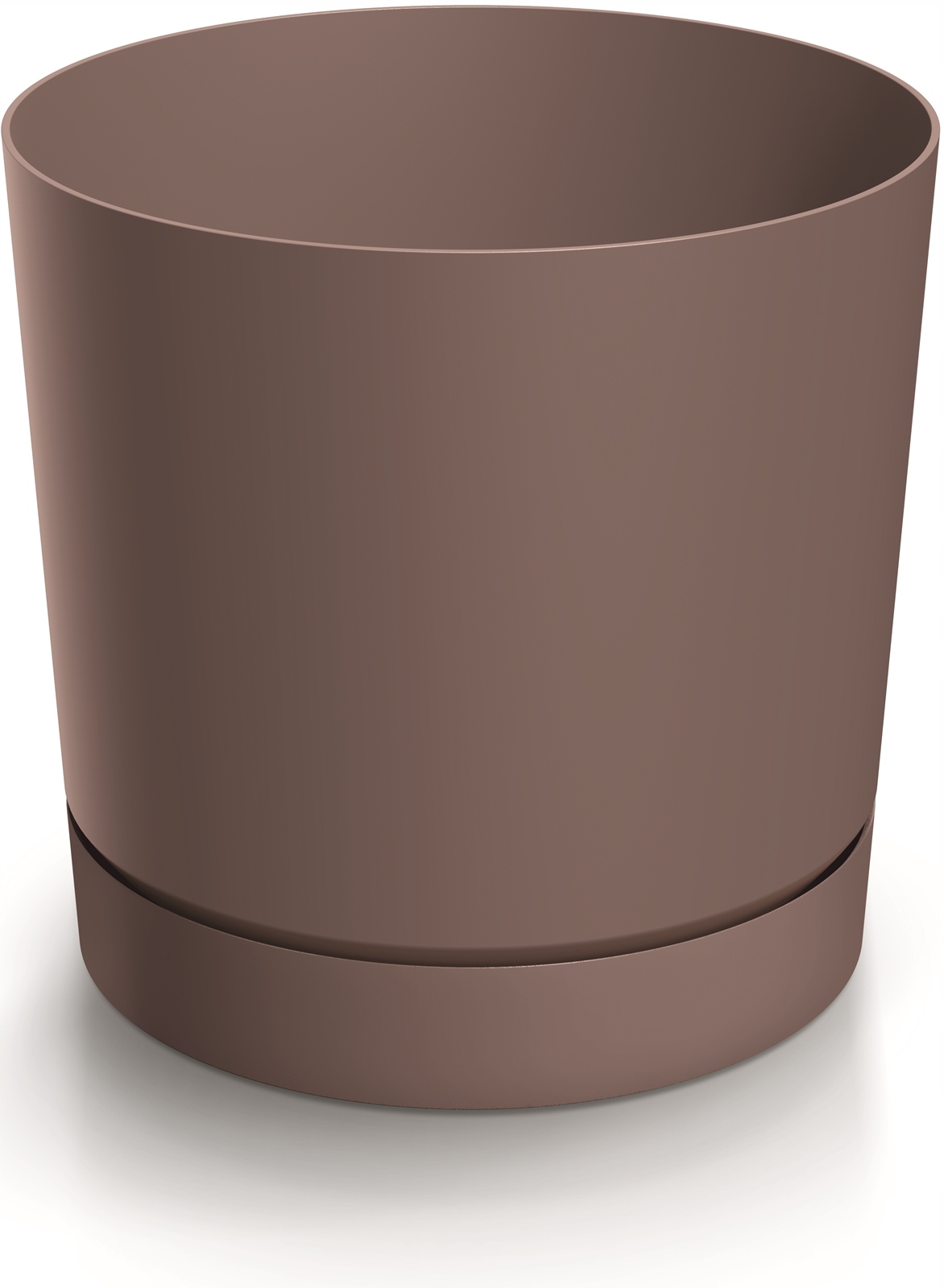 

Doniczka z podstawką Tubo śr. 18CM Marsala