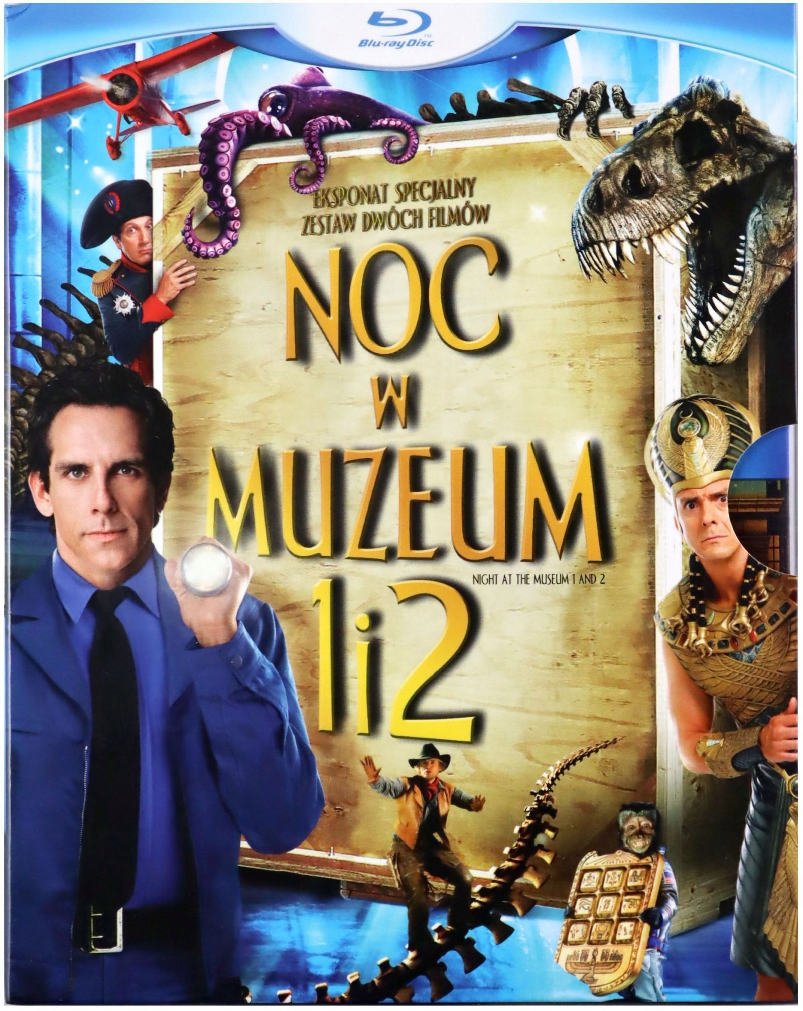 Noc W Muzeum Ucieczka Z Wystawy Pakiet [2BLU-RAY