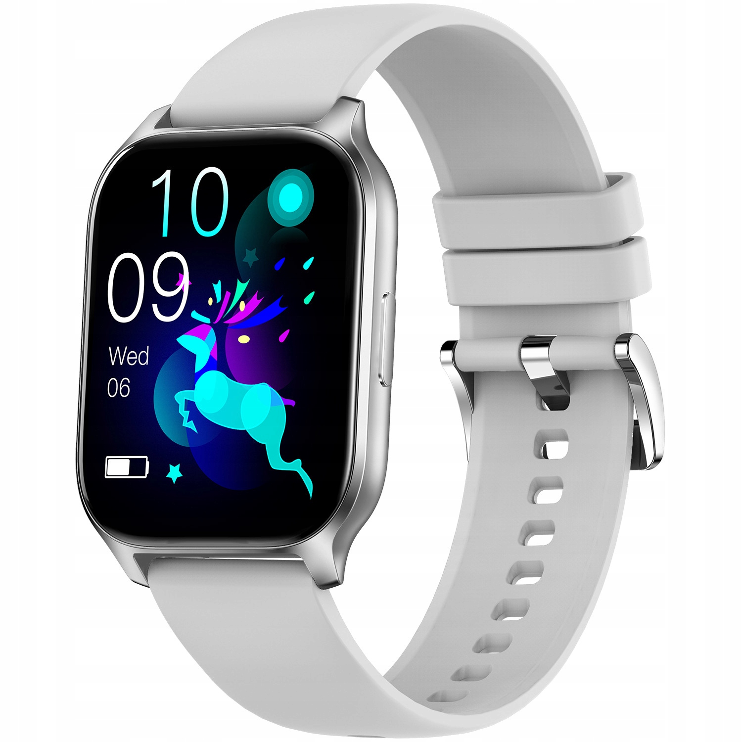 Chytré Hodinky Dámské Hagen HC86.111.5312 stříbrný pásek