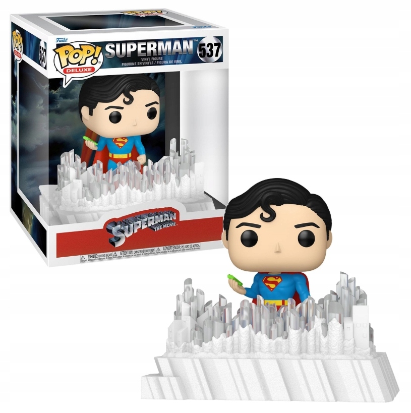 Funko Pop Deluxe Superman s krystalem (Pevnost samoty) 537
