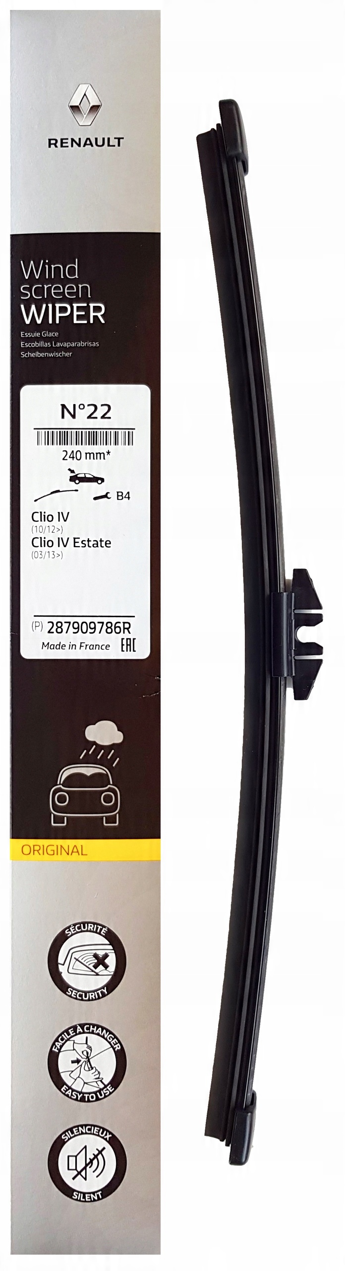 

Wycieraczka Tył do Renault Clio IV Citroen C5