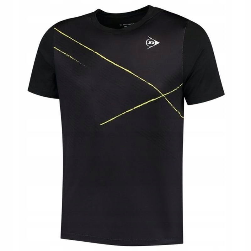 Tričko Dunlop Game Tee 1 Black Men XL