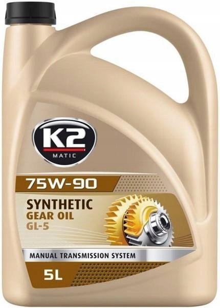 

K2 Matic 75W90 Synthetic GL-5 Przekładniowy 5L
