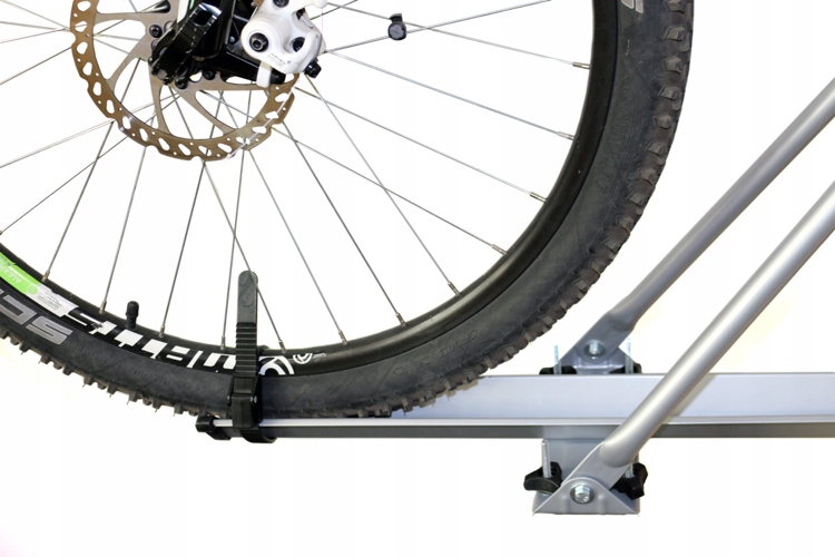 BAGAŻNIK DACHOWY UCHWYT ROWEROWY NA DACH NA 4 ROWERY AMOS ALUMINIUM Zabezpieczenie antykradzieżowe nie