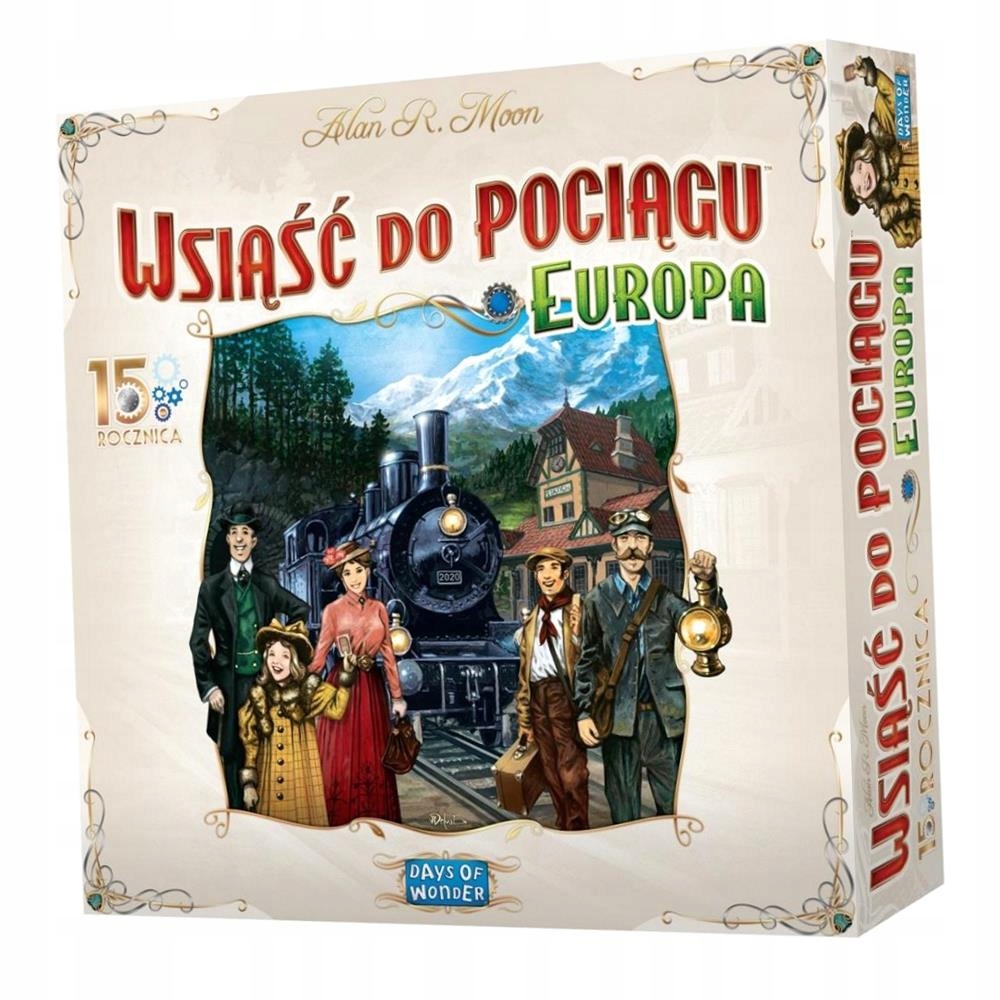 Gra Wsiąść Do Pociągu: Europa 15 Rocznica