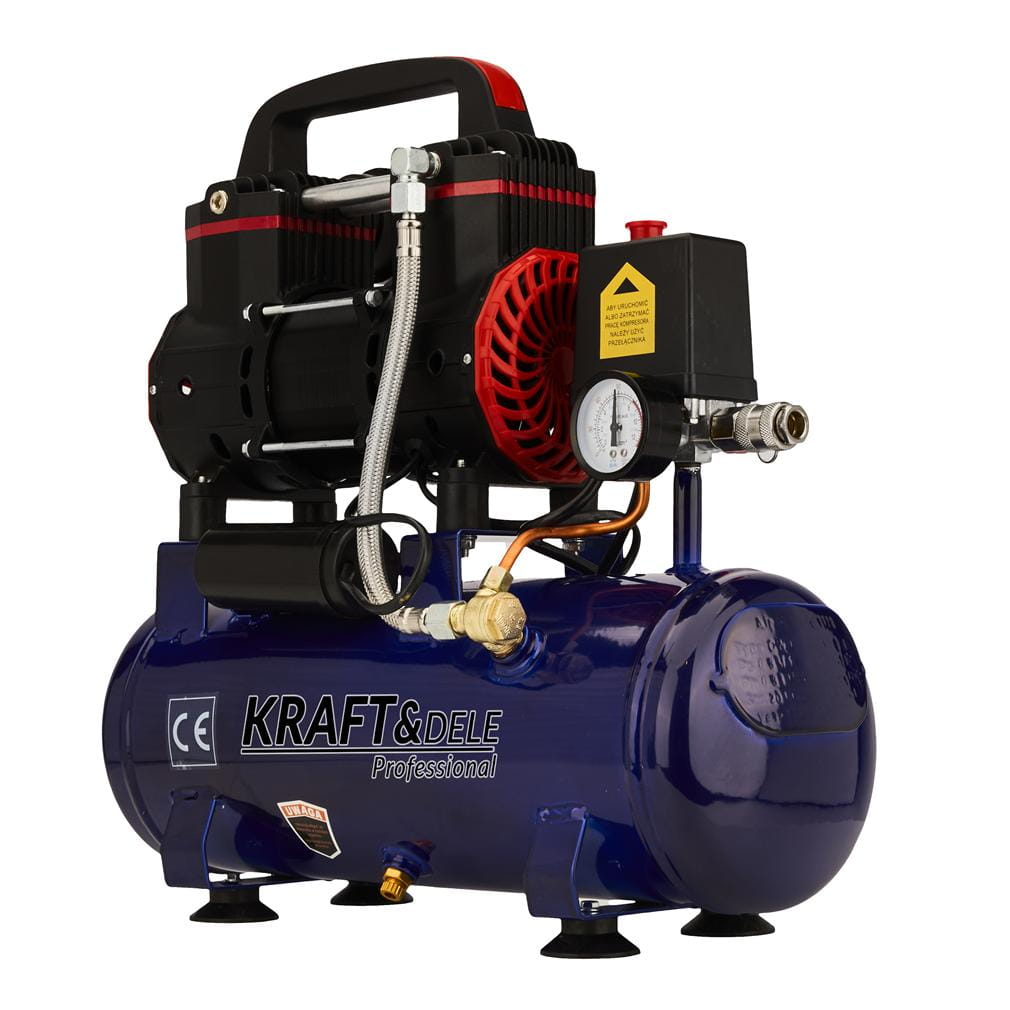 Bezolejový kompresor 9 l 8 bar Kraft&Dele KD2127
