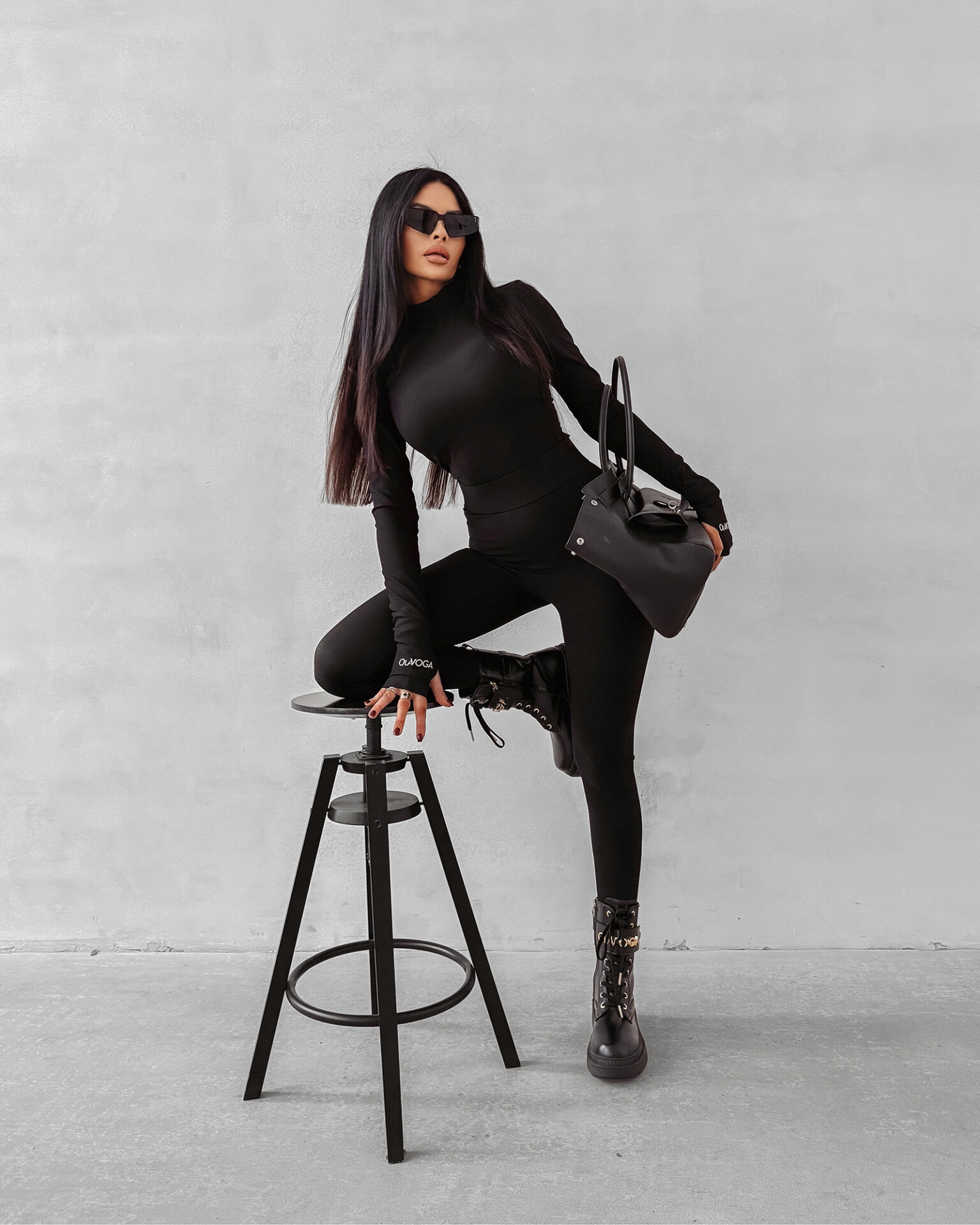 Dámský komplet Olavoga Risalito černý M