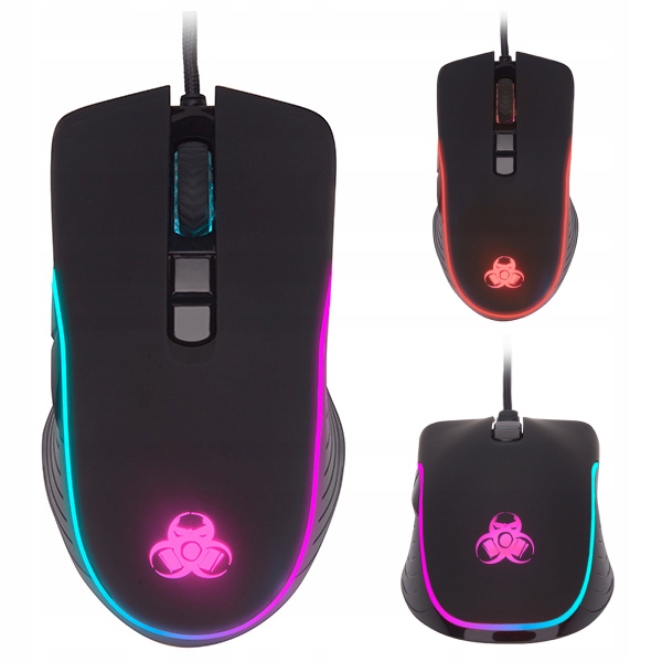 

Mysz Gamingowa Dla Graczy Tracer Mavrica Rgb Led