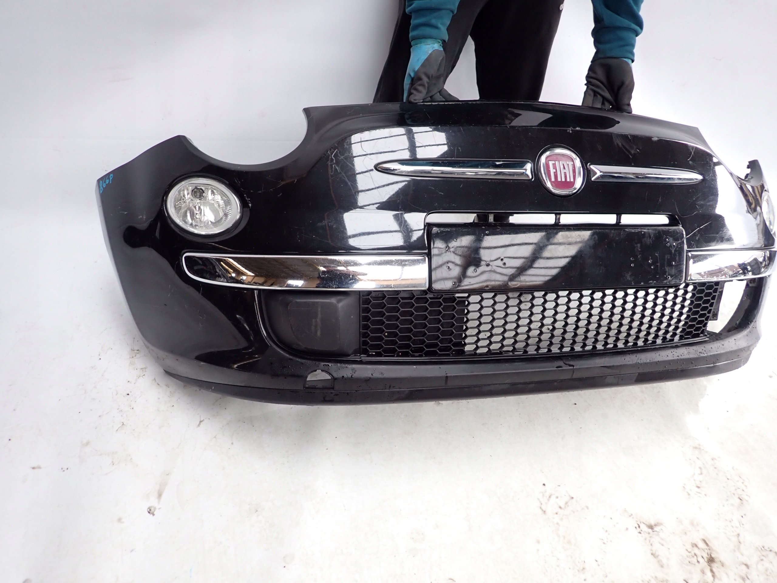 FIAT 500 07-15 bumper front front 735426888