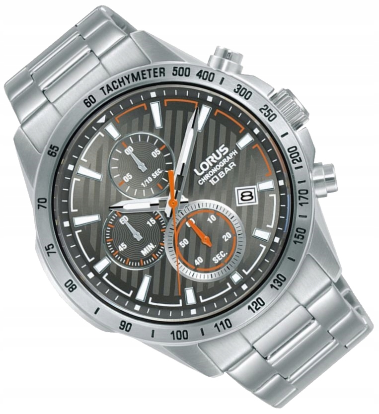 męski męski GRAWER + RM395HX9 bransolecie Chronograf Lorus zegarek 14895410359 na