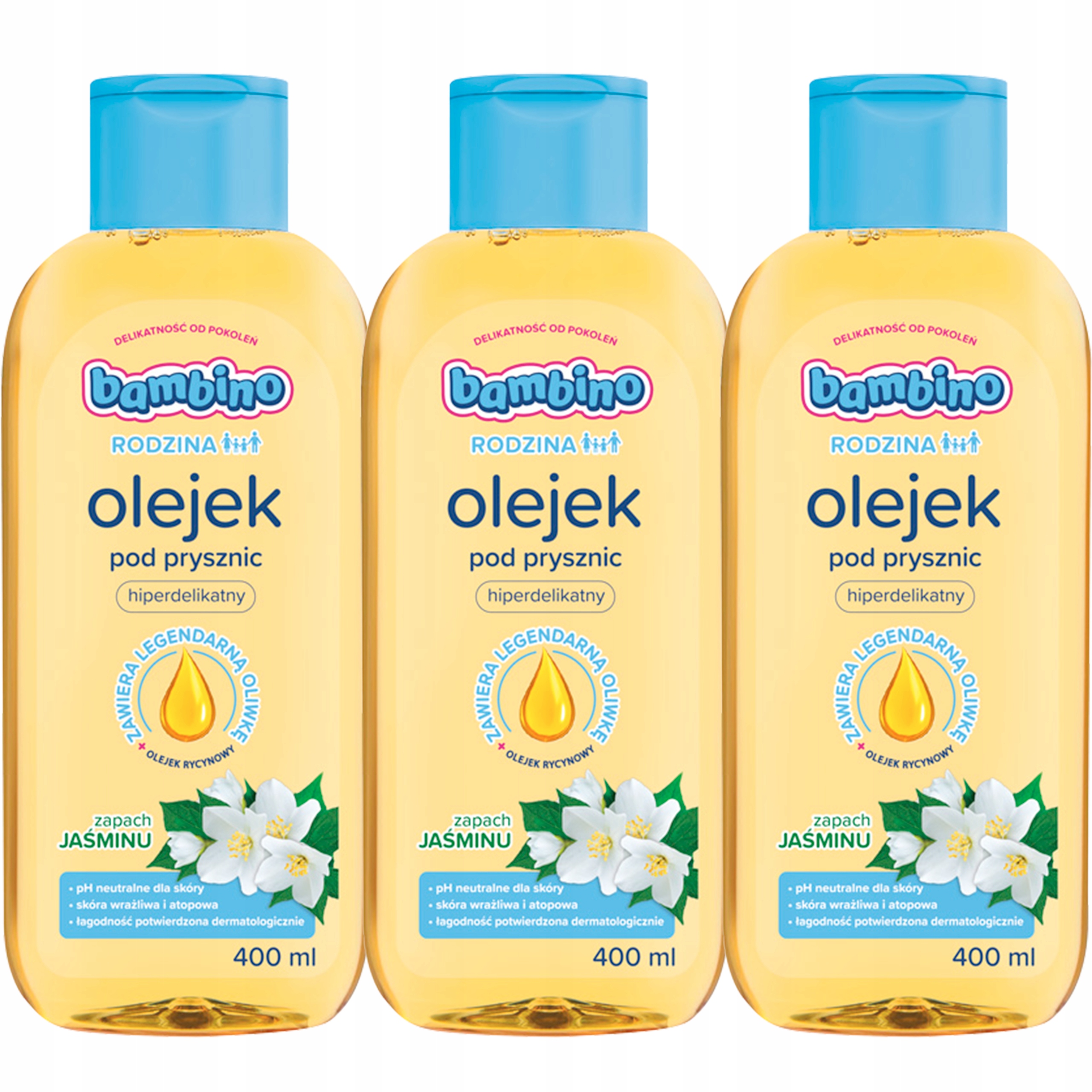 

Bambino Rodzina Olejek pod prysznic Jaśmin 400ml*3