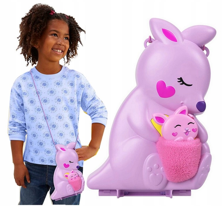 

Lalka Polly Pocket Torebka Kangurek zestaw zabawy