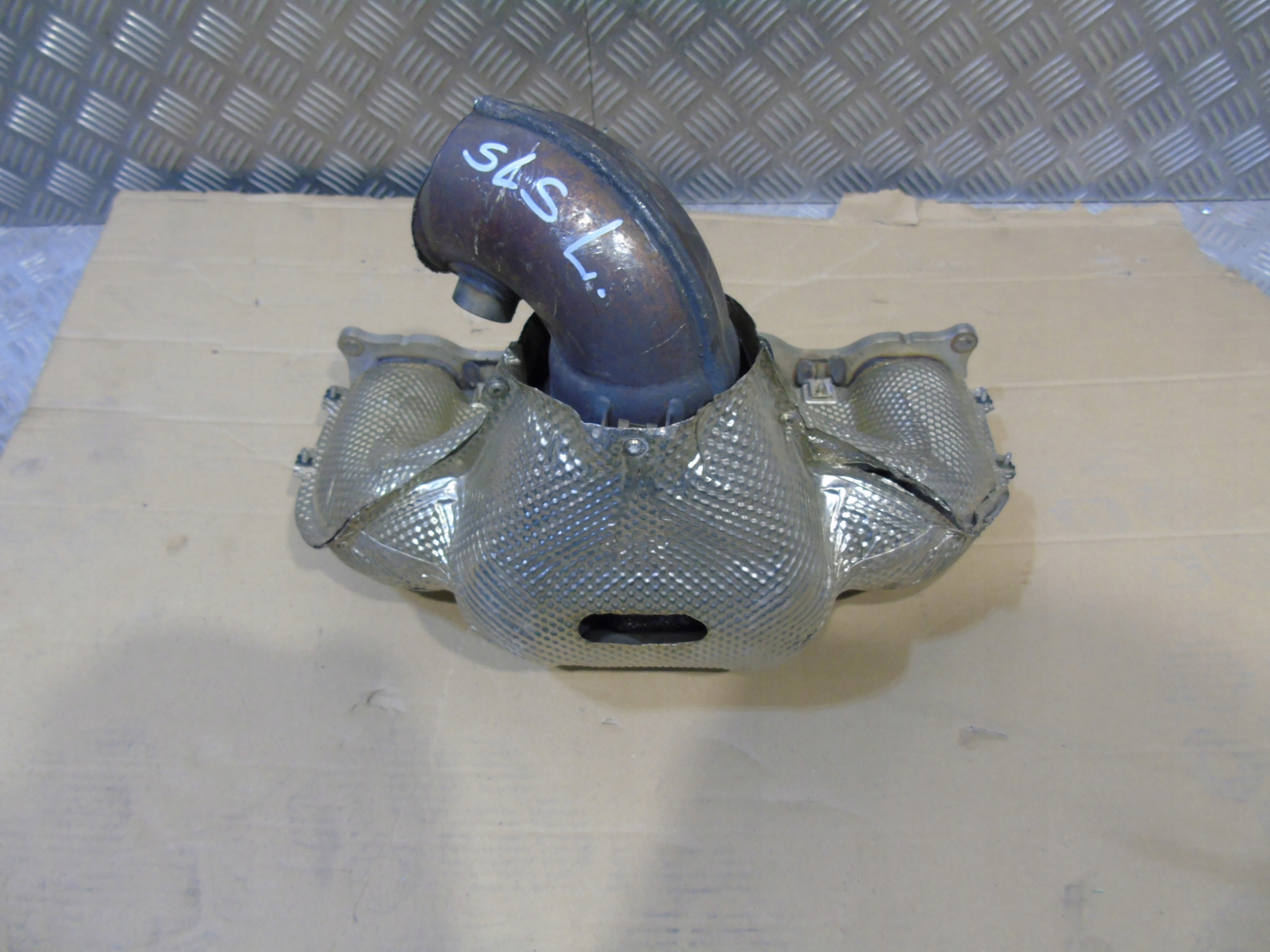 IDEAL.exhaust manifold left MERCEDES SLS W197 1